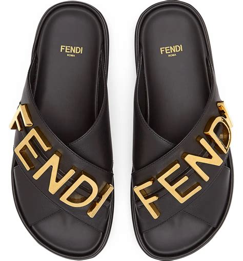 blue diamond fendi shoes|Fendi slippers for women.